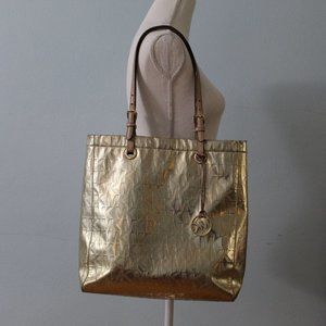 Michael Kors Gold Tote